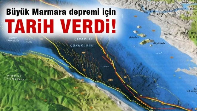 Büyük Marmara depremi için tarih verdi!