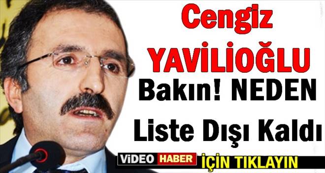 Erzurum Milletvekili Cengiz Yavilioğlu Neden Liste Dışı Kaldı?