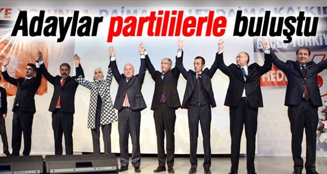  Ak Parti Erzurum Adayları sahaya iniyor
