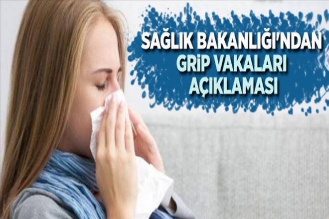 Sağlık Bakanlığı`ndan grip vakaları açıklaması