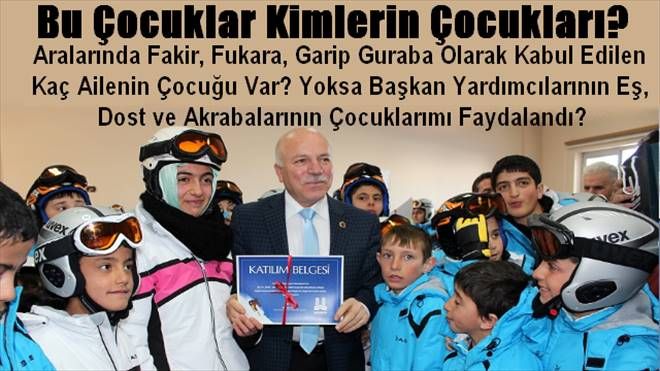 Erzurum Büyükşehir Belediyesi Kimlerin Çocuklarını Sevindirdi?