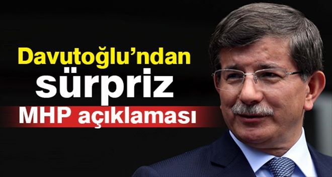 Başbakan Davutoğlu: MHP ile temaslarımız devam ediyor