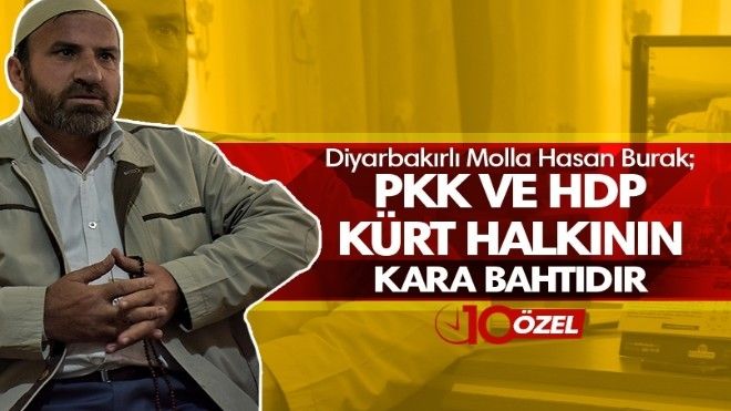 Diyarbakırlı medrese alimi Hasan Burak: PKK´nın Hocası Türk Soludur