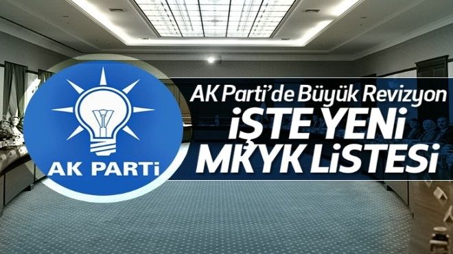 AK Parti MKYK´da büyük değişim