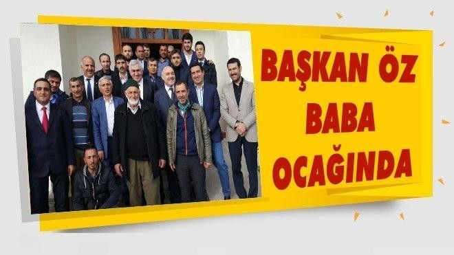 Ak Parti Erzurum İl Başkanı Öz Baba Ocağında