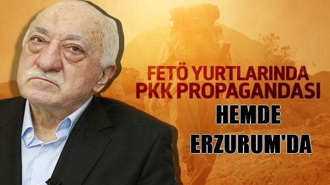 FETÖ yurtlarında PKK propagandası