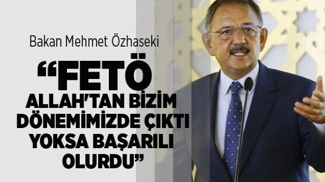 Bakan Mehmet Özhaseki 