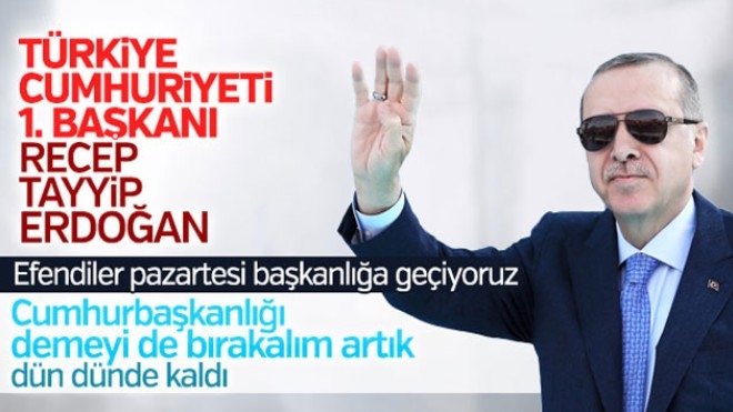 Erdoğan yemin ediyor! Bakanlar Kurulu pazartesi günü açıklanacak...