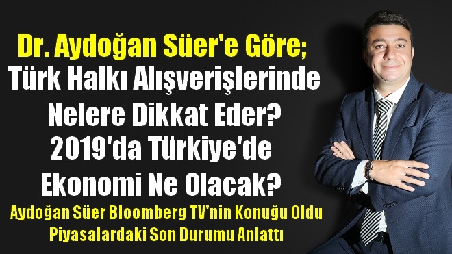 Aydoğan Süer Bloomberg TV´nin Konuğu Oldu