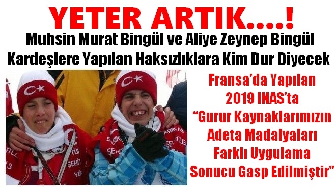 Muhsin Murat Bingül ve Aliye Zeynep Bingül´e yapılan haksızlıklara Kim Dur Diyecek?