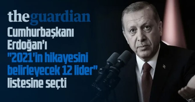 The Guardian, Cumhurbaşkanı Erdoğan