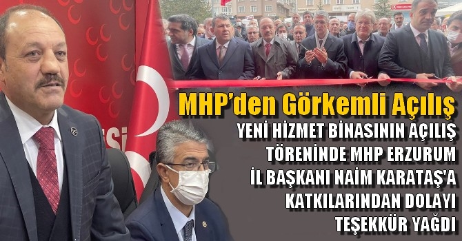 MHP’den Erzurum