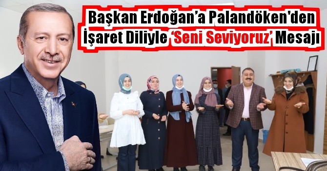 Başkan Erdoğan’a Palandöken
