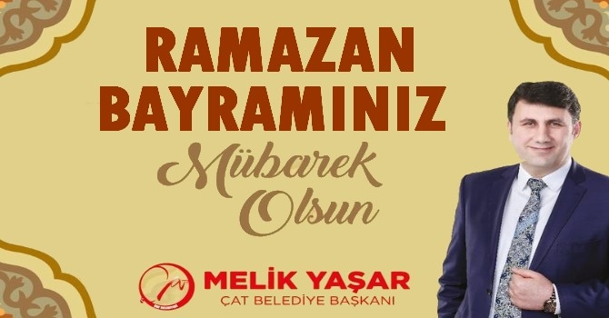 Başkan Melik Yaşar’dan Ramazan Bayramı mesajı