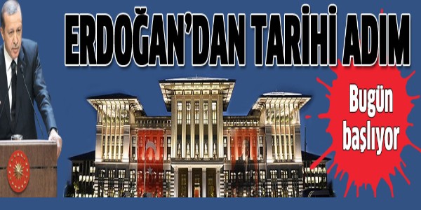 Erdoğan`dan yine tarihe `not düşecek` bir adım