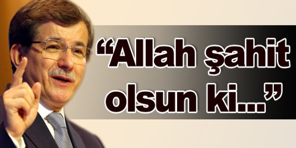Davutoğlu AK Parti Grup Toplantısı`nda Konuştu
