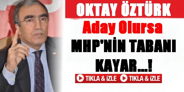 MHP Oktay Öztürk`le Erzurum`da Kan Kaybeder