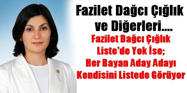 Erzurumlu Bayan Aday Adayların Hedefinde Çığlık Var!