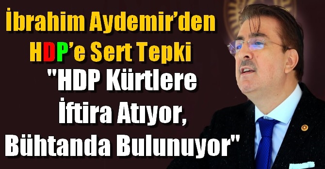 Aydemir’den HDP’e sert tepki