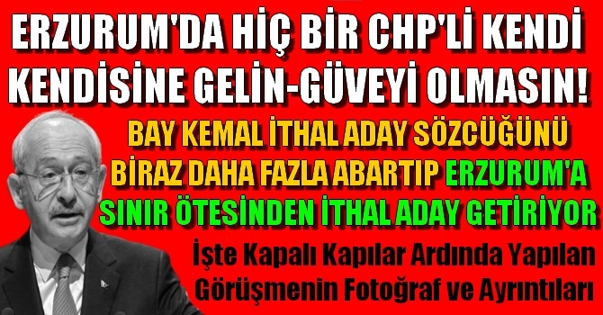 CHP Genel Başkanı Kemal Kılıçdaroğlu, İthal Aday sözcüğünü yanlış anlamış...