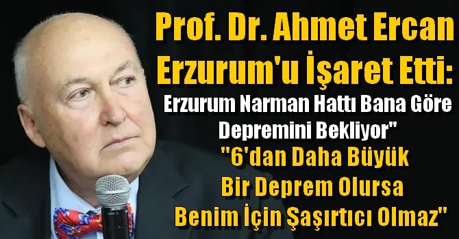 Prof. Dr. Ahmet Ercan Erzurum