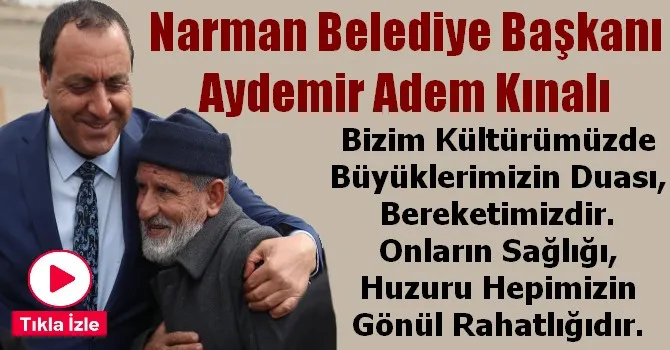 Aydemir Adem Kınalı, İlçenin Koca Çınarlarıyla Kucaklaştı