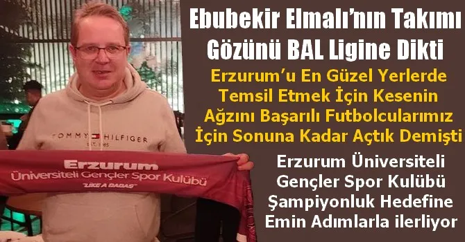 Ebubekir Elmalı’nın Takımı Gözünü BAL Ligine Dikti