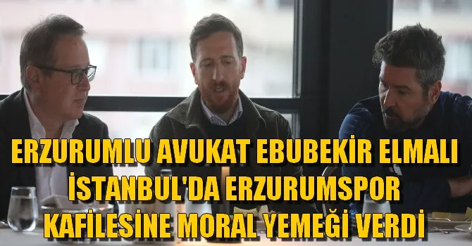 ERZURUMLU AVUKAT EBUBEKİR ELMALI İSTANBUL