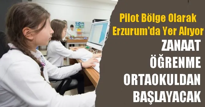 Pilot Bölge Olarak Erzurum