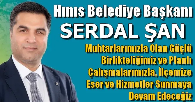 Serdal Şan, Her Mahallemize Eşit Hizmet