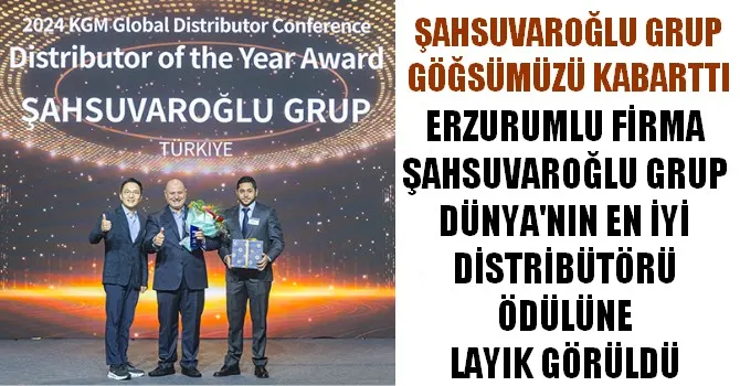 ŞAHSUVAROĞLU GRUP GÖĞSÜMÜZÜ KABARTTI