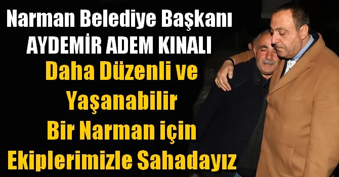 Narman’da Çalışmalar Devam Ediyor