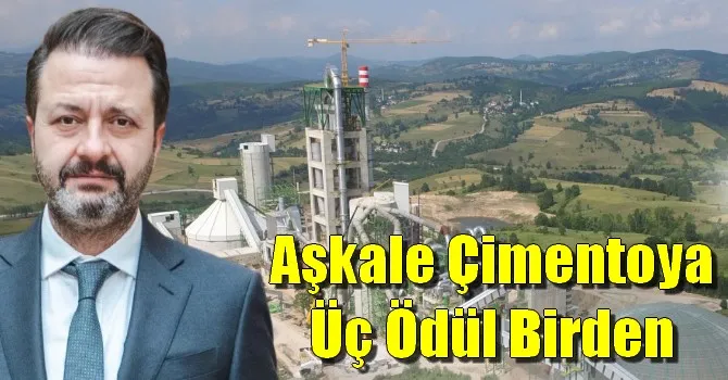 Aşkale Çimentoya Üç Ödül Birden