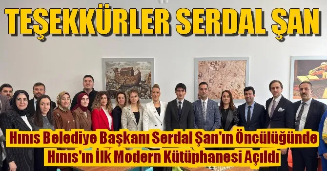 TEŞEKKÜRLER SERDAL ŞAN 