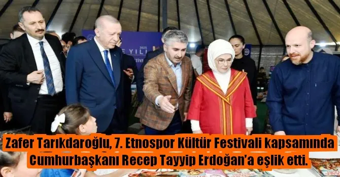 Zafer Tarıktaroğlu Cumhurbaşkanı Erdoğan’a Eşlik Etti