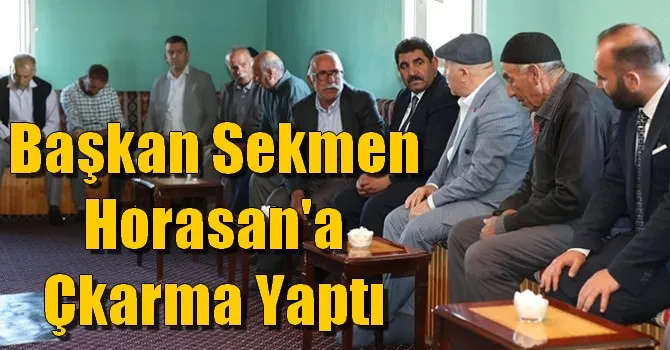 Başkan Sekmen Horasan