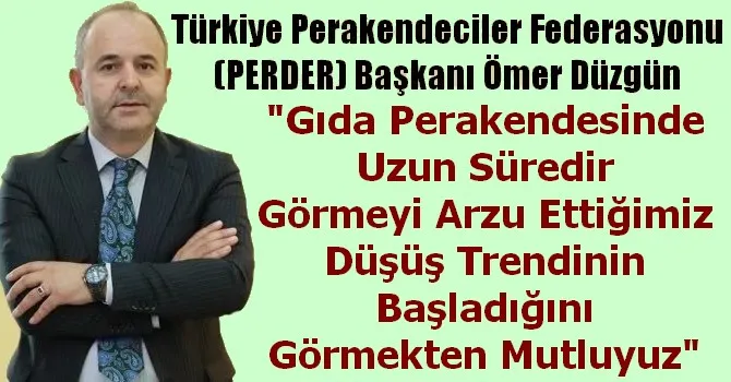 Ömer Düzgün, Enflasyonun gıda sektöründeki etkisi azalmaya başladı