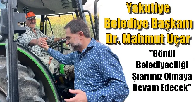 Başkan Mahmut Uçar, 