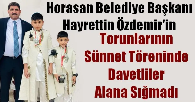 Hayrettin Özdemir Torunlarını Sünnet Ettirdi