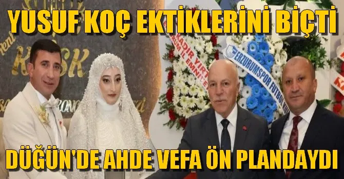 YUSUF KOÇ EKTİKLERİNİ BİÇTİ
