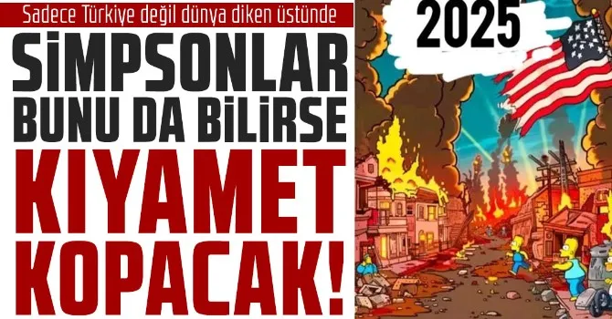 Simpsonlar bunu da bilirse kıyamet kopacak