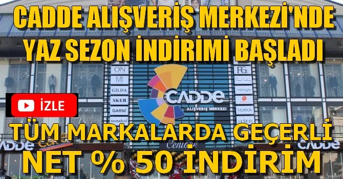 CADDE ALIŞVERİŞ MERKEZİ