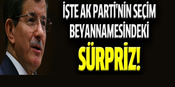 Başkanlık sistemi, AK Parti`nin seçim beyannamesine giriyor