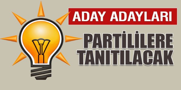 Erzurum AK Parti`de Aday adayları tanıtılacak