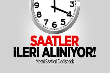 Saatler Ne Zaman İleri Alınacak?