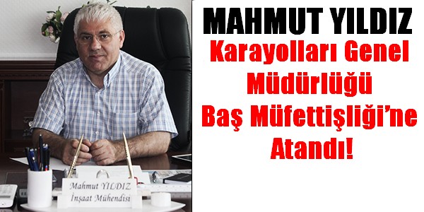 Erzurumlu Mahmut Yıldız Terfi Etti